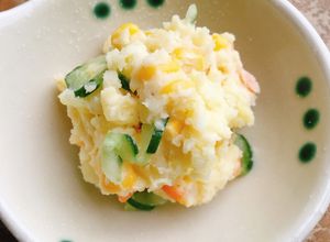 Hình của món Salad khoai tây kiểu Nhật.