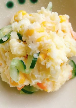 Hình của món Salad khoai tây kiểu Nhật.