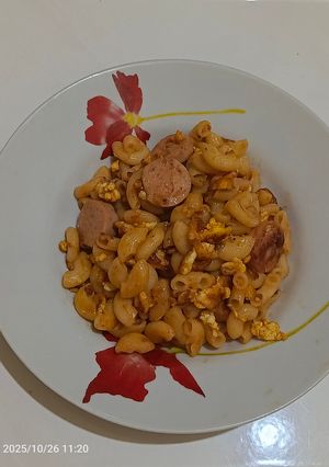 Foto resep Macaroni Telor Sosis