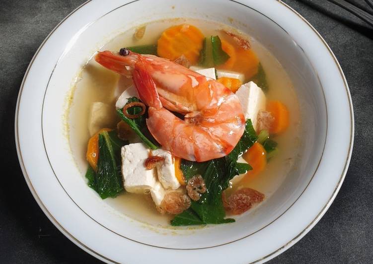 Bahan Membuat Sup Tahu Udang Ala Thai, Enak Banget