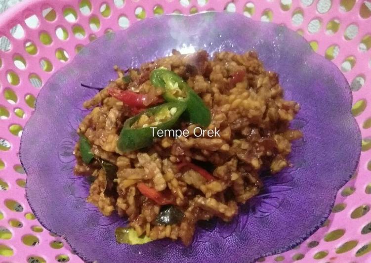 Resep Tempe Orek yang Enak Banget