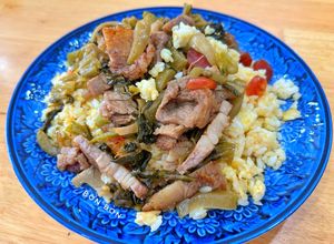 Hình của món Cơm Rang Dưa Bò.