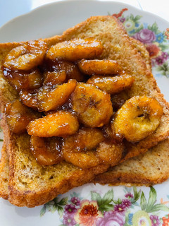 Foto resep French Toast Banana Caramel