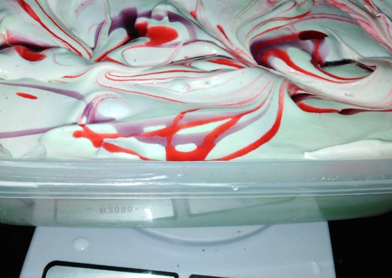 Homemade ice cream