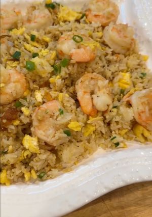 A picture of Shrimp Fried Rice.