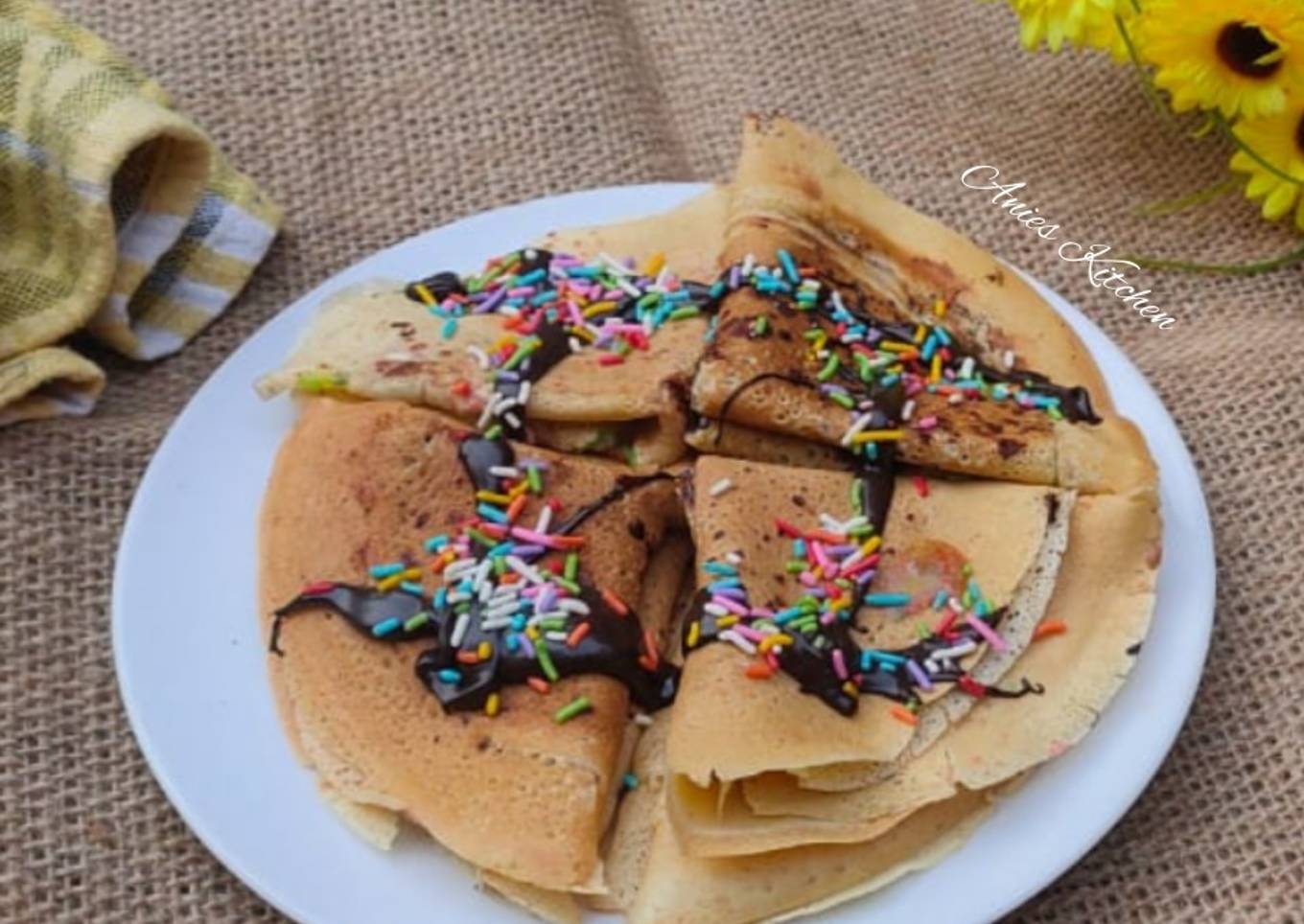 Crepes Cokelat