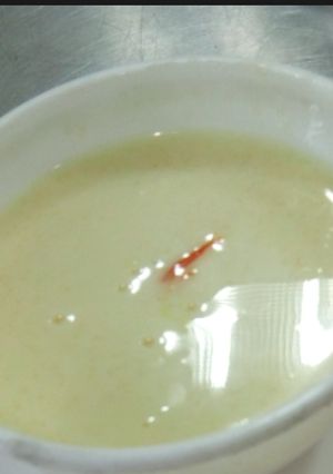 A picture of Rava kheer.
