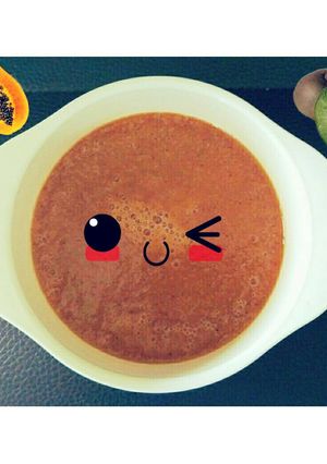 Foto resep MP ASI pepaya+kiwi
