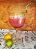 Limonada con arándanos