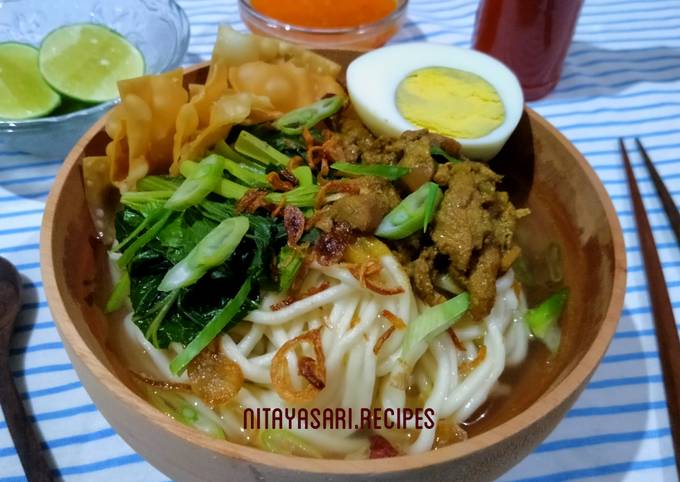 Ternyata begini loh! Resep buat Mie Ayam Khas Wonogiri yang menggugah selera