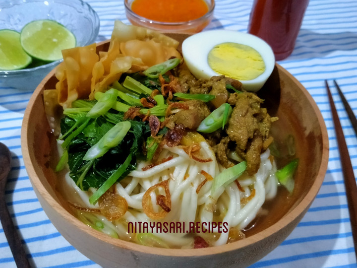 Ternyata begini loh! Resep buat Mie Ayam Khas Wonogiri yang menggugah selera