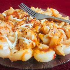 A picture of Spicy pasta.