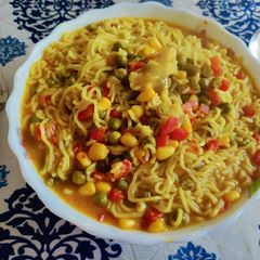 A picture of Veg masala maggi.