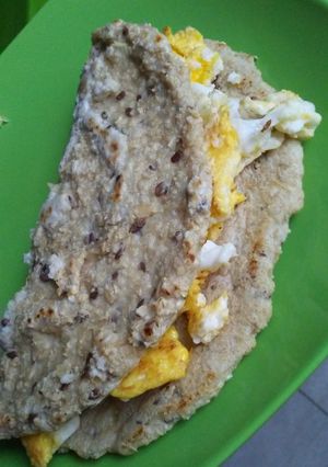 Una foto de Tortilla de avena fácil🦋