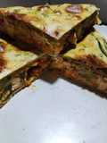 Tarta de pollo y vegetales