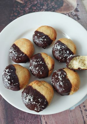 A világ legegyszerűbb mandulás keksze recept fotója
