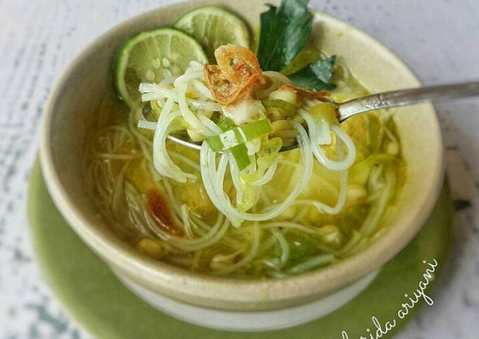 Resep Soto Lamongan oleh farida "athifah" ariyani - Cookpad