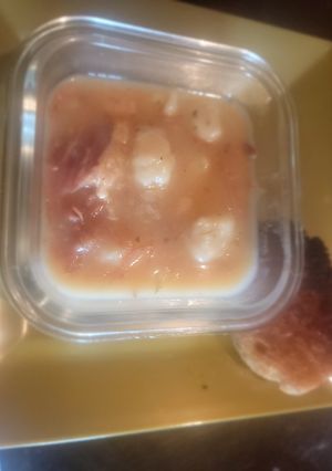 A picture of Country Ham Dumpling Soup.