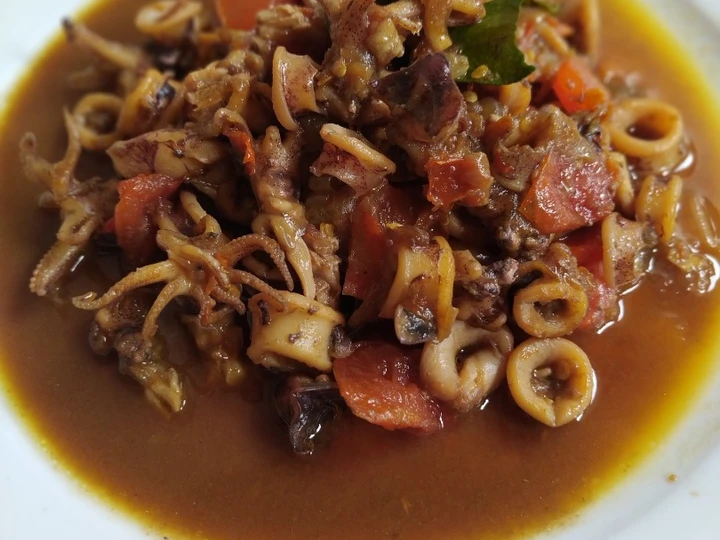 Cara Gampang Membuat Resep Cumi saus tiram yang Lezat Anti Ribet, Mantap