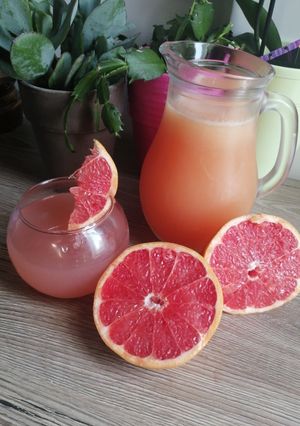 Une photo de Jus pamplemouse miel corse