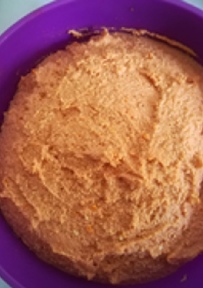 Una foto de Paté de tofu con sopa de tomate