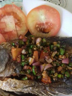 Foto resep Gurame kecap bumbu rujak