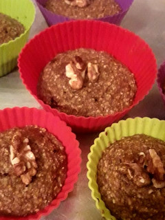 Una foto de Muffins de banana y avena