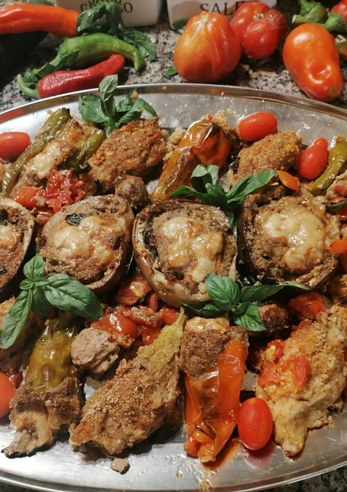 Foto di Verdure Dell orto ripiene al profumo di basilico