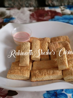 A picture of Homemade shortbread biscuits.