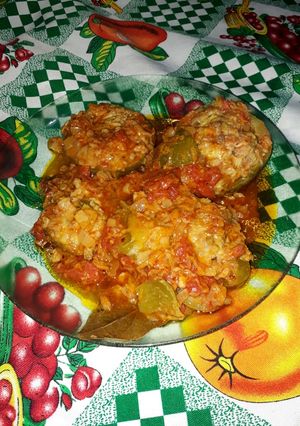 Una foto de Zapallitos rellenos