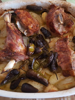 Una foto de Asado de paletilla de cordero de la Brigada Espartana