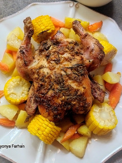 Foto resep Roasted Chicken Rosemary