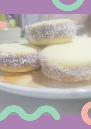 Una foto de Alfajores de maicena