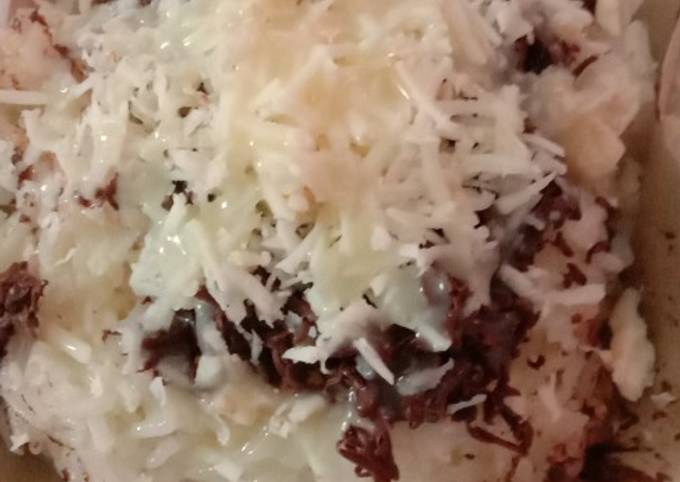 Resep Ketan putih keju, coklat susu Anti Gagal