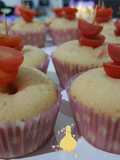 Cupcakes de mozzarella & tomatitos cherry