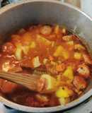 Guiso de fideos
