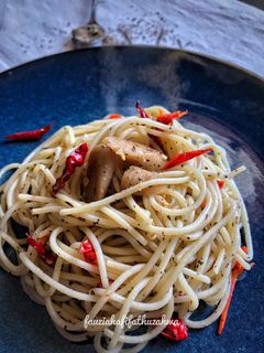 Foto resep 195. Spagetti Aglio Olio