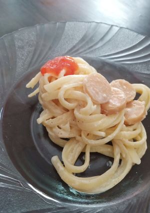 Foto resep Spaghetti carbonara