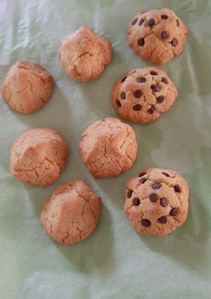 Une photo de Mini Mi-Sablés Mi-Cookies