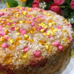 A picture of Coconut Carrot Cake.