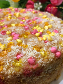 A picture of Coconut Carrot Cake.