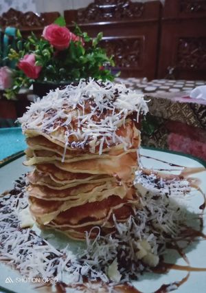 Foto resep Pancake Pisang (Re-Cook by Nini S.Vlog)