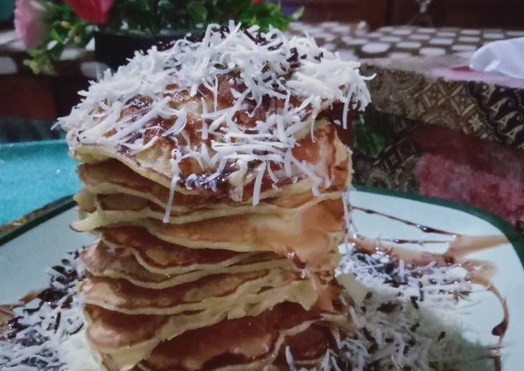 Pancake Pisang (Re-Cook by Nini S.Vlog)