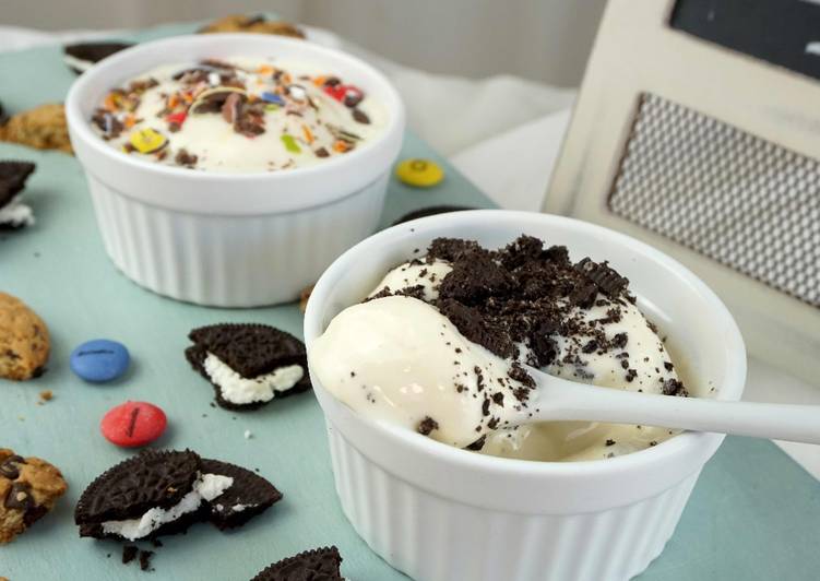 Helado cremoso estilo McFlurry