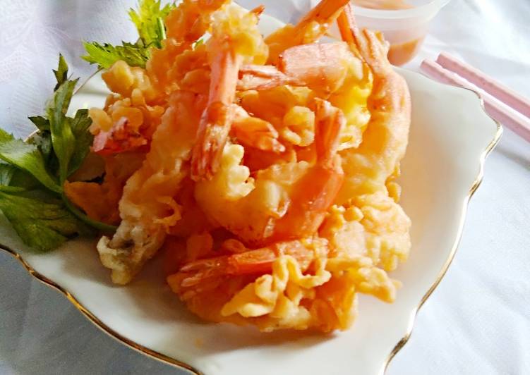 Langkah Mudah untuk Menyiapkan ☀️Udang Goreng Tepung keriting☀️, Menggugah Selera