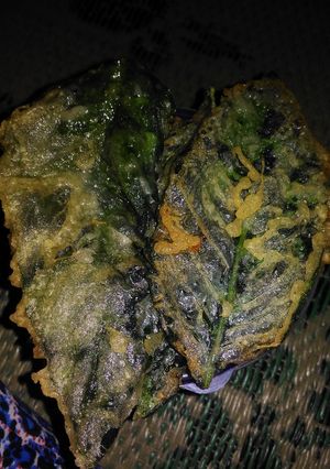 Foto resep Peyek Bayam #Tinggal10Ribu