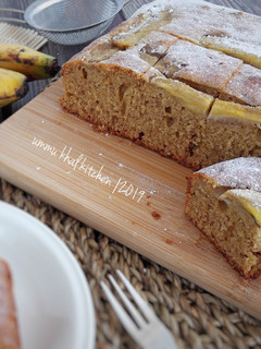 Foto resep Banana Cake with Brown Sugar
