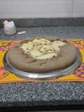 Tarta de ricota, zapallitos y berenjenas ahumadas