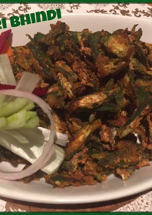 A picture of Kurkuri Bhindi.