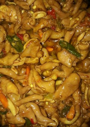 Foto resep Oseng Oseng Usus Cabe Hijau